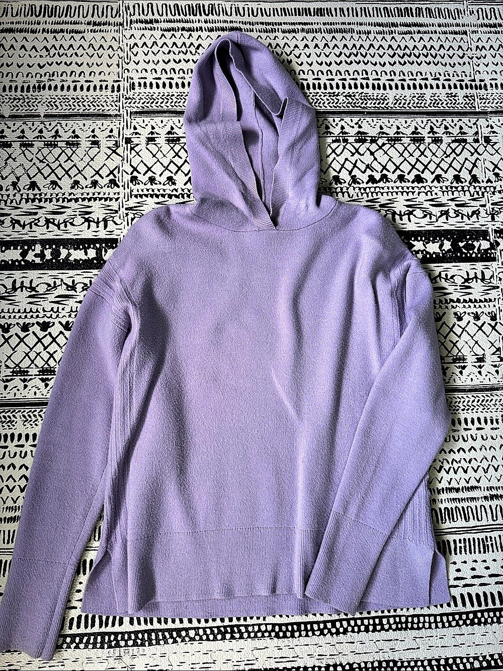 Lilac Hooded Sweater
